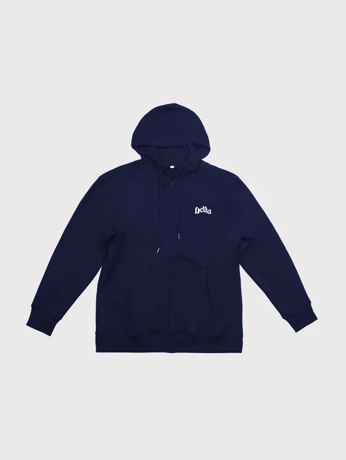 Shaped Zipper Hoodie